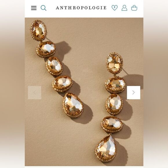 Anthropologie | Deepa Gurnani Tyra Earrings - Picture 1 of 6
